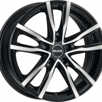MAK Milano 6,5x16 5/108 ET45 d-72 Black Mirror (F6560MIBM45GG3)