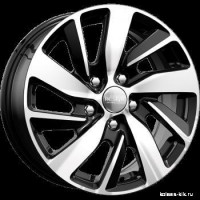 КС741 (ZV Ceed) 6,5x16 5/114,3 ET50 d-67,1 алмаз черный (Арт.67974)