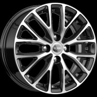 КС782 (ZV KIA Rio I) 6,0x15 4/100 ET48 d-54,1 алмаз чёрный (Арт.74356)