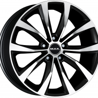 MAK Wolf 6,5x16 5/114,3 ET32 d-76 Black Mirror (F6560WFBM32F)