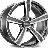OZ Montecarlo HLT 9,5x20 5/112 ET33 d-79 Matt Dark Graphite Diamond Cut (W0194820049) d-XL