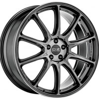 OZ Hyper XT HLT 9,0x21 5/112 ET37 d-79 Star Graphite Diamond Lip (W01A87203D6) d-XL