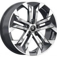 КиК КР015 (Haval F7/F7x) 7,5x19 5/114,3 ET40 d-64,1 Diamond Black Gris (Арт.82132)