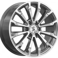 КиК КР006 (TANK 500) 8,5x20 6/139,7 ET33 d-100,1 Diamond Black Gris (Арт.82174)