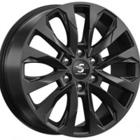 КиК КР007 (Pajero Sport) 8,0x20 6/139,7 ET38 d-67,1 Fury Black (Арт.78987)
