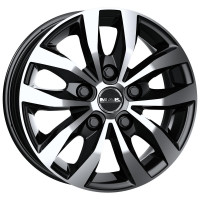 MAK Load 5 3 6,5x15 5/160 ET58 d-65,1 Black Mirror (F65505D3BM58TGX)