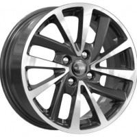 КС899 (ZV 15_Sandero Stepway) 6,0x15 4/100 ET36 d-60,1 алмаз чёрный (Арт.75662)