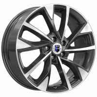 КиК Роквуд (КС900) 7,0x17 5/114,3 ET45 d-60,1 алмаз чёрный (Арт.77086)