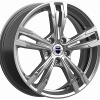 КиК Karrera Light (КС935) 7,0x18 5/114,3 ET35 d-60,1 дарк платинум брайт (Арт.76488)