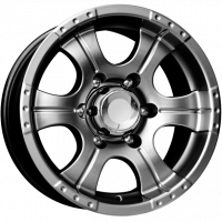 КиК Байконур (КС473) 7,0x15 6/139,7 ET-5 d-110,1 дарк платинум (Арт.72773)