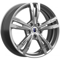 КиК Karrera Light (КС935) 7,0x18 5/114,3 ET37 d-66,6 дарк платинум брайт (Арт.84194)