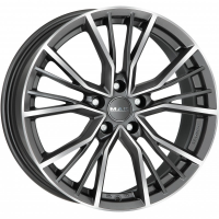 MAK Union 9,5x21 5/112 ET25 d-66,45 Gun Met-Mirror Face (F9521UNQM25WS1X)