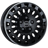 MAK Overland 8,0x18 6/120 ET45 d-74,5 Gloss Black Mirror Ring (F8080RVGL45TR)