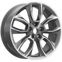 КиК КР001 (Hongqi H5 II) 7,0x18 5/114,3 ET45 d-67,1 Diamond Gloss Graphite (Арт.84284)